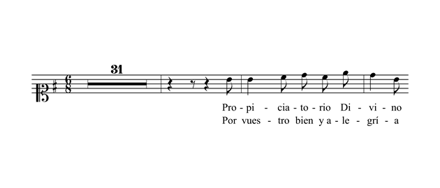 Incipit de la obra