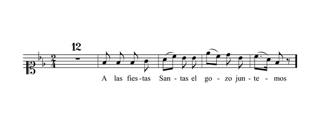 Incipit de la obra