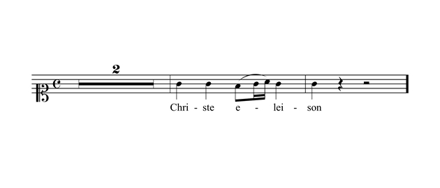Incipit de la obra