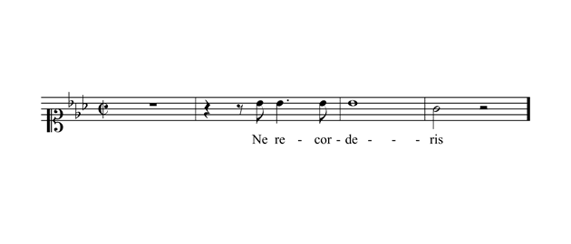 Incipit de la obra